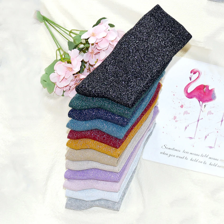 Harajuku Glitter Socks Women Colourful Filigree Loose Socks Cotton Shiny Gold Silver Silk Stockings Fashion Bright Sequin Socks
Harajuku Glitter Socks Women Colourful Filigree Loose Socks Cotton Shiny Gold Silver Silk Stockings Fashion Bright Sequin Socks