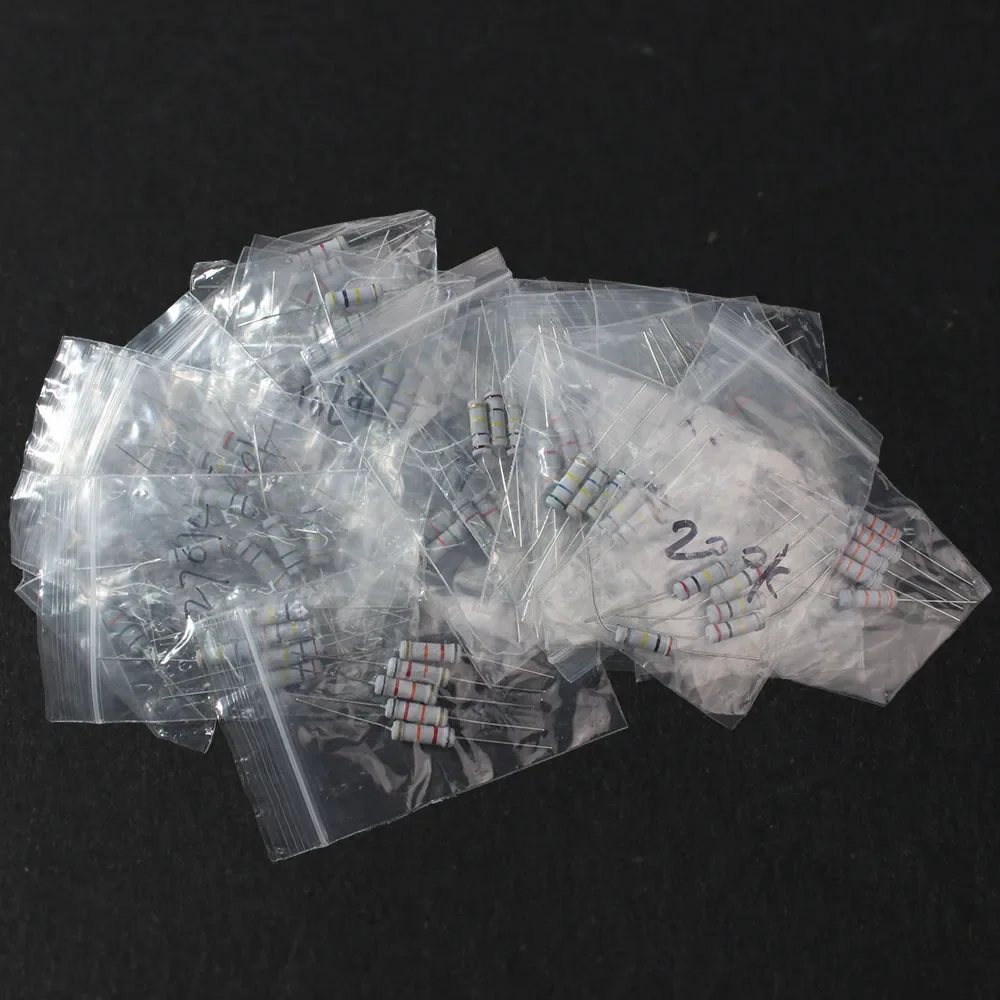 150PCS/set 15 Kinds 2W Resistance 1k~820k ohm 5% Carbon Film Resistor Pack Assorted Kit diy electronic 1K 1.5K 2K 2.7K 3.3K 10K
150PCS/set 15 Kinds 2W Resistance 1k~820k ohm 5% Carbon Film Resistor Pack Assorted Kit diy electronic 1K 1.5K 2K 2.7K 3.3K 10K