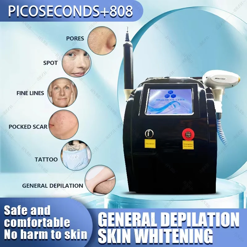 2023 hot 2 In 1 808nm Diode Laser Remove Hair Machine PICOlaser Fast Hair Removal Machine Nd Yag Tattoo Removal machine
2023 hot 2 In 1 808nm Diode Laser Remove Hair Machine PICOlaser Fast Hair Removal Machine Nd Yag Tattoo Removal machine