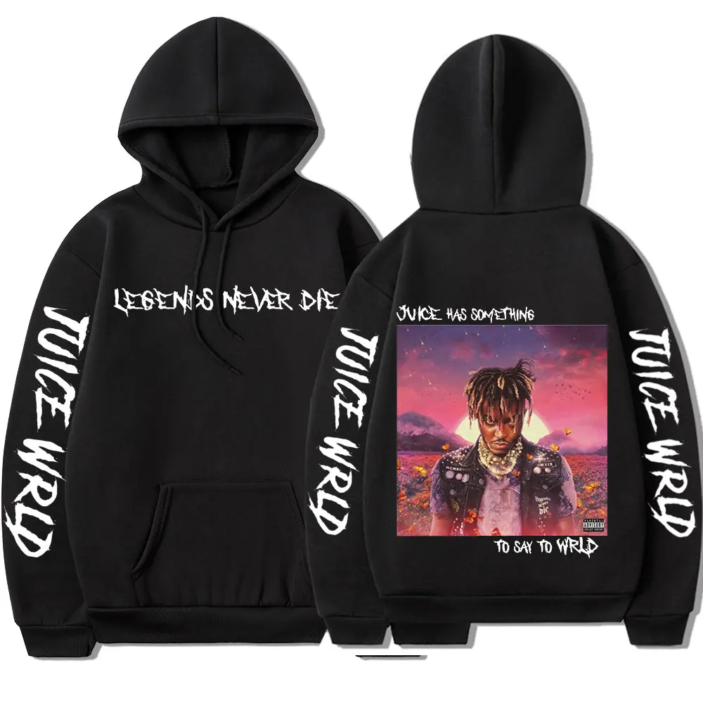 New Print Rapper Juice WRLD Hoodies Men Women Sweatshirts Fashion Hip Hop Hooded Casual Pullovers Autumn Boys Girls Streetwear
New Print Rapper Juice WRLD Hoodies Men Women Sweatshirts Fashion Hip Hop Hooded Casual Pullovers Autumn Boys Girls Streetwear