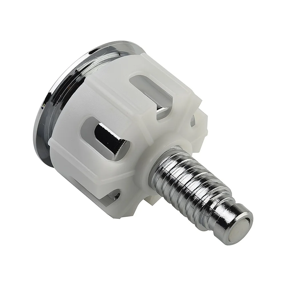 Plastic Button Toilet Push Button Dual Flush Water Saving Chrome For Ideal Cistern Tank Toilet In-line Control Button
Plastic Button Toilet Push Button Dual Flush Water Saving Chrome For Ideal Cistern Tank Toilet In-line Control Button