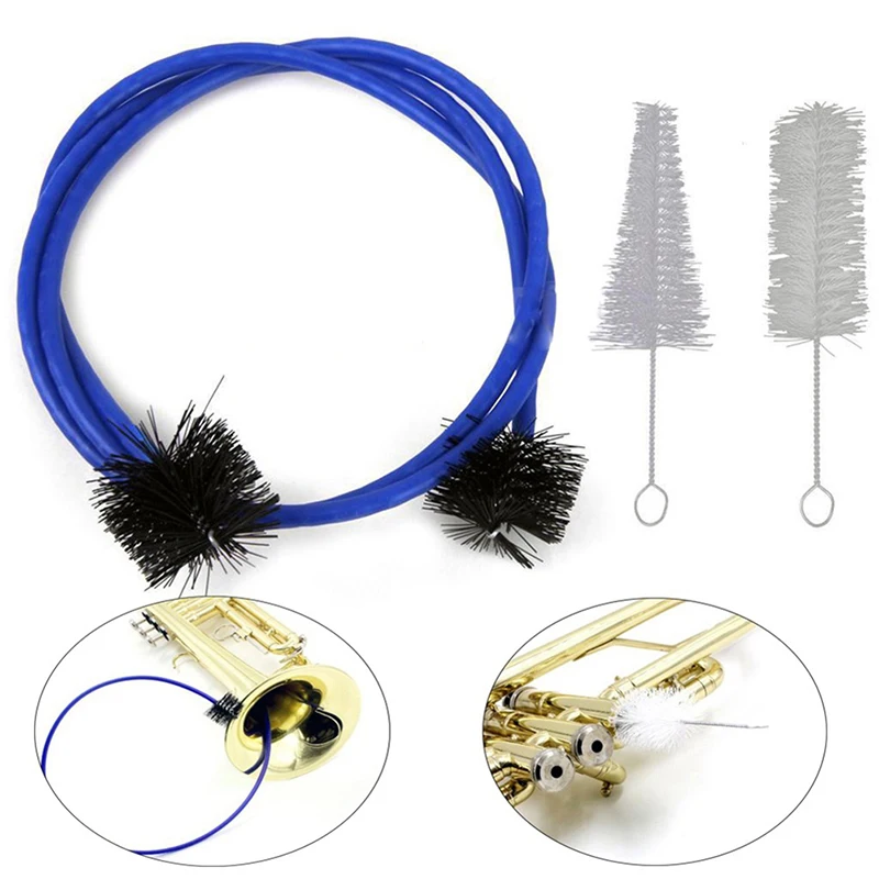 1 Set Trumpet Maintenance Kit Bendable Grasp Snake Brush Mouthpiece Brush Cornet Cleaning Kit Musical Instrument Accessories
1 Set Trumpet Maintenance Kit Bendable Grasp Snake Brush Mouthpiece Brush Cornet Cleaning Kit Musical Instrument Accessories