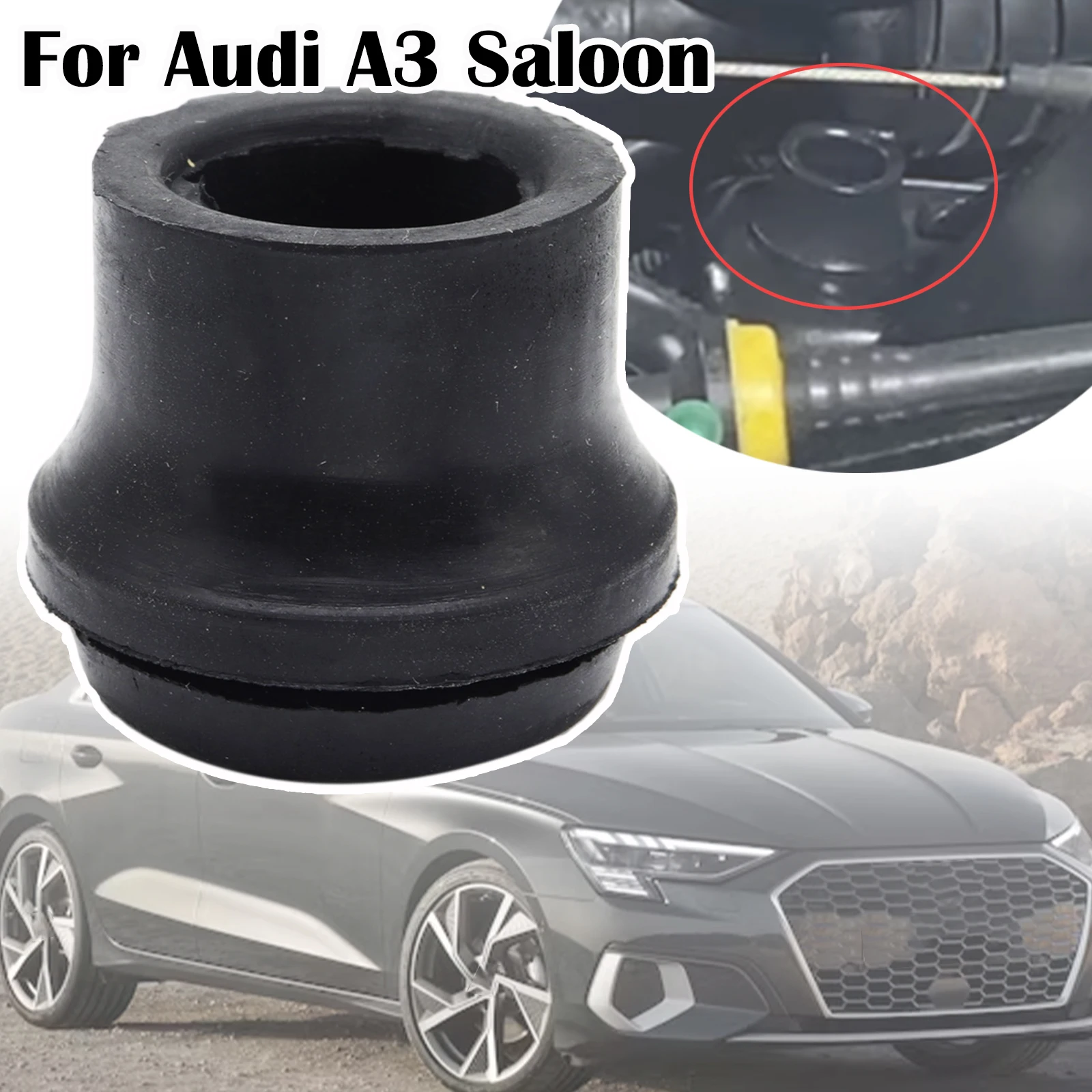 

For Audi A3 Saloon Rocker Valve Cover Grommet Oil Filler Seal Breather Bung Cylinder Head Crankcase Ventilation Rubber Gasket