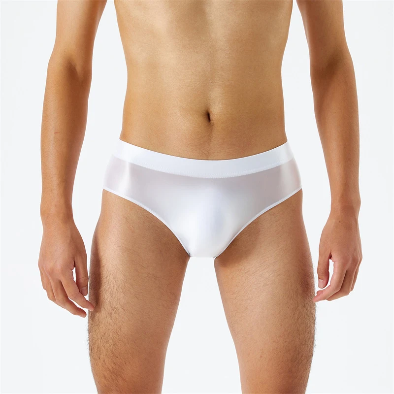 Sexy Glossy Smooth Men Briefs Underwear Men's Sexy Briefs Underpants Breathable Lingerie Male Panties Shorts Elastic Swimwear
Sexy Glossy Smooth Men Briefs Underwear Men's Sexy Briefs Underpants Breathable Lingerie Male Panties Shorts Elastic Swimwear