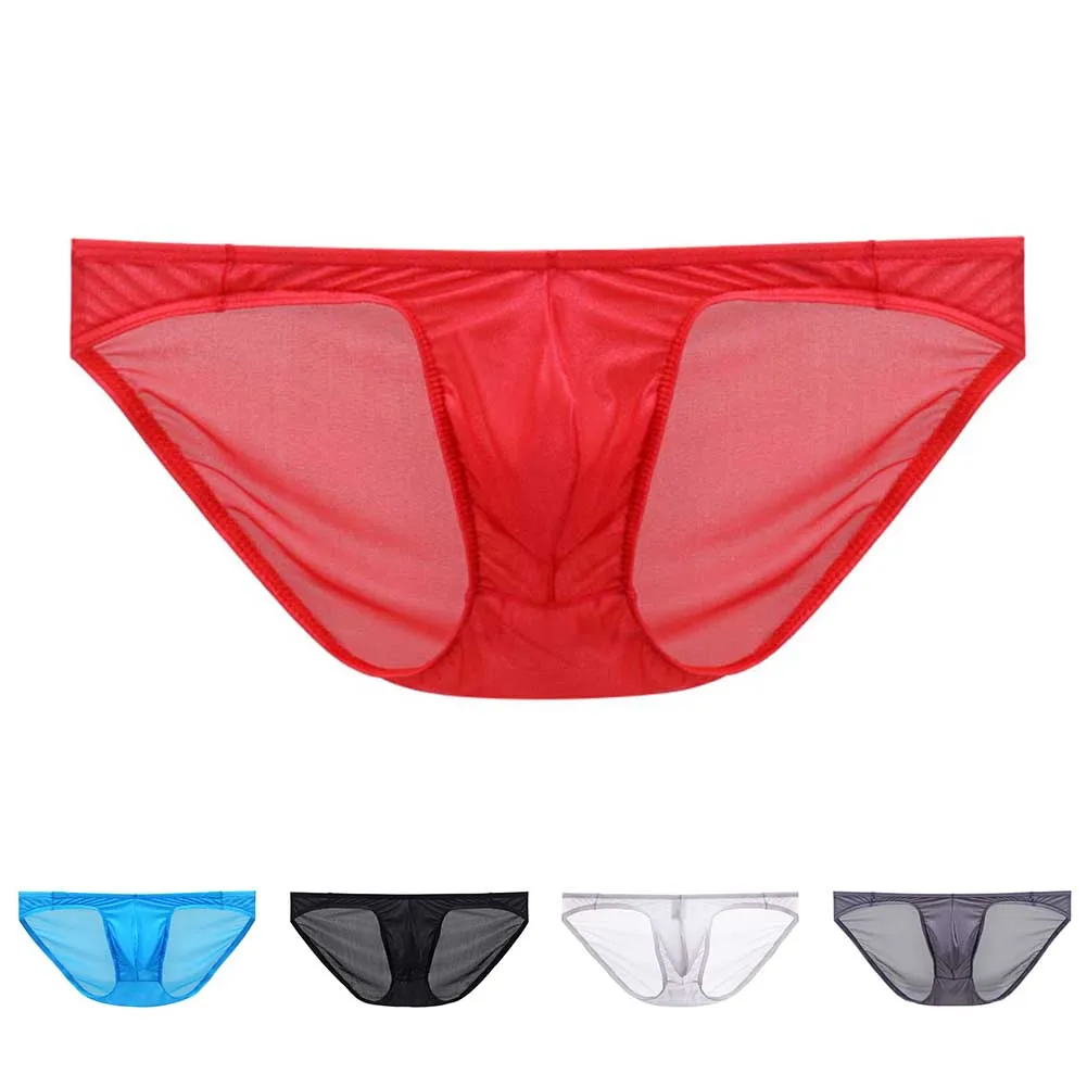 Men String Pouch Briefs Panties Underpants Mesh Sheer See Though Youth Silky Low Waist Breathable Soft Bikini Sexy Underwear
Men String Pouch Briefs Panties Underpants Mesh Sheer See Though Youth Silky Low Waist Breathable Soft Bikini Sexy Underwear