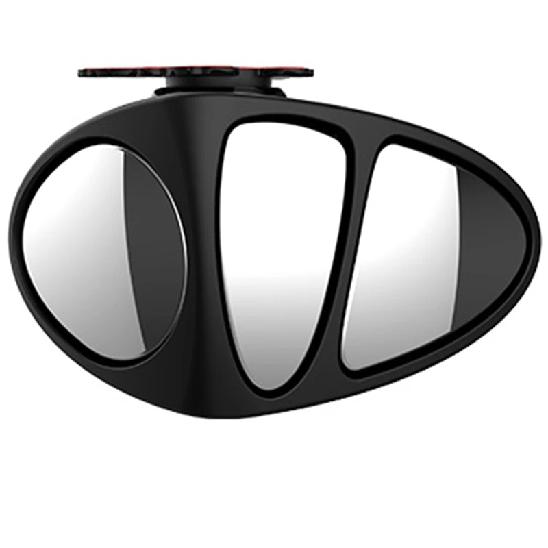 

3 in 1 360 Degree Rotation Three Sided Blind Spot Mirror Reversing Parking Auxiliary Blind Spot Convex Mirror Right