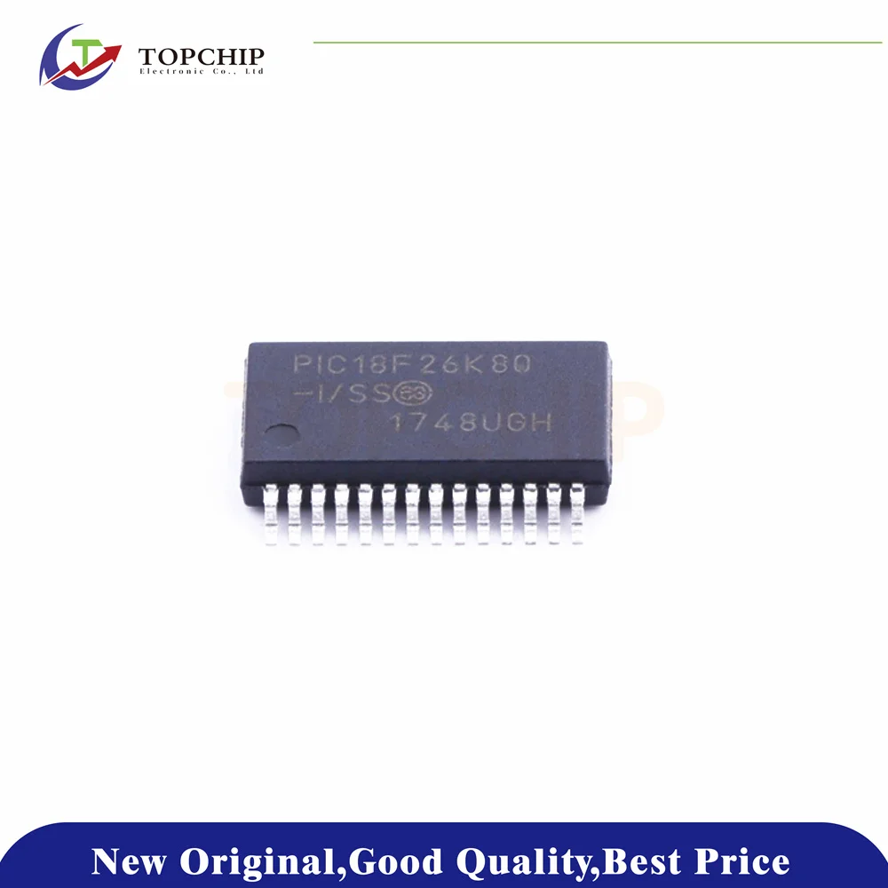 

1Pcs New original PIC18F26K80 Embedded Microcontrollers PIC18F26K80-I/SS 8BIT 64KB FLASH 28SSOP