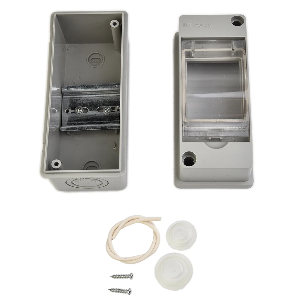 IP65 Waterproof Fuse Switch Box 2 MCB\\\\\\'s Fuse Box 40A 30mA RCD Dustproof Horizontal Row Mini Consumer Unit Plastic
IP65 Waterproof Fuse Switch Box 2 MCB\\\\\\'s Fuse Box 40A 30mA RCD Dustproof Horizontal Row Mini Consumer Unit Plastic