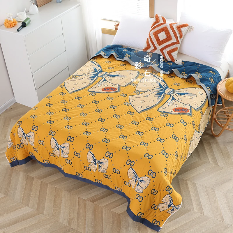 Ten Layers Cotton Gauze Cover Blanket Spring And Autumn New Double Home Cotton Bread Quilt Office Nap Sofa Blanket
Ten Layers Cotton Gauze Cover Blanket Spring And Autumn New Double Home Cotton Bread Quilt Office Nap Sofa Blanket