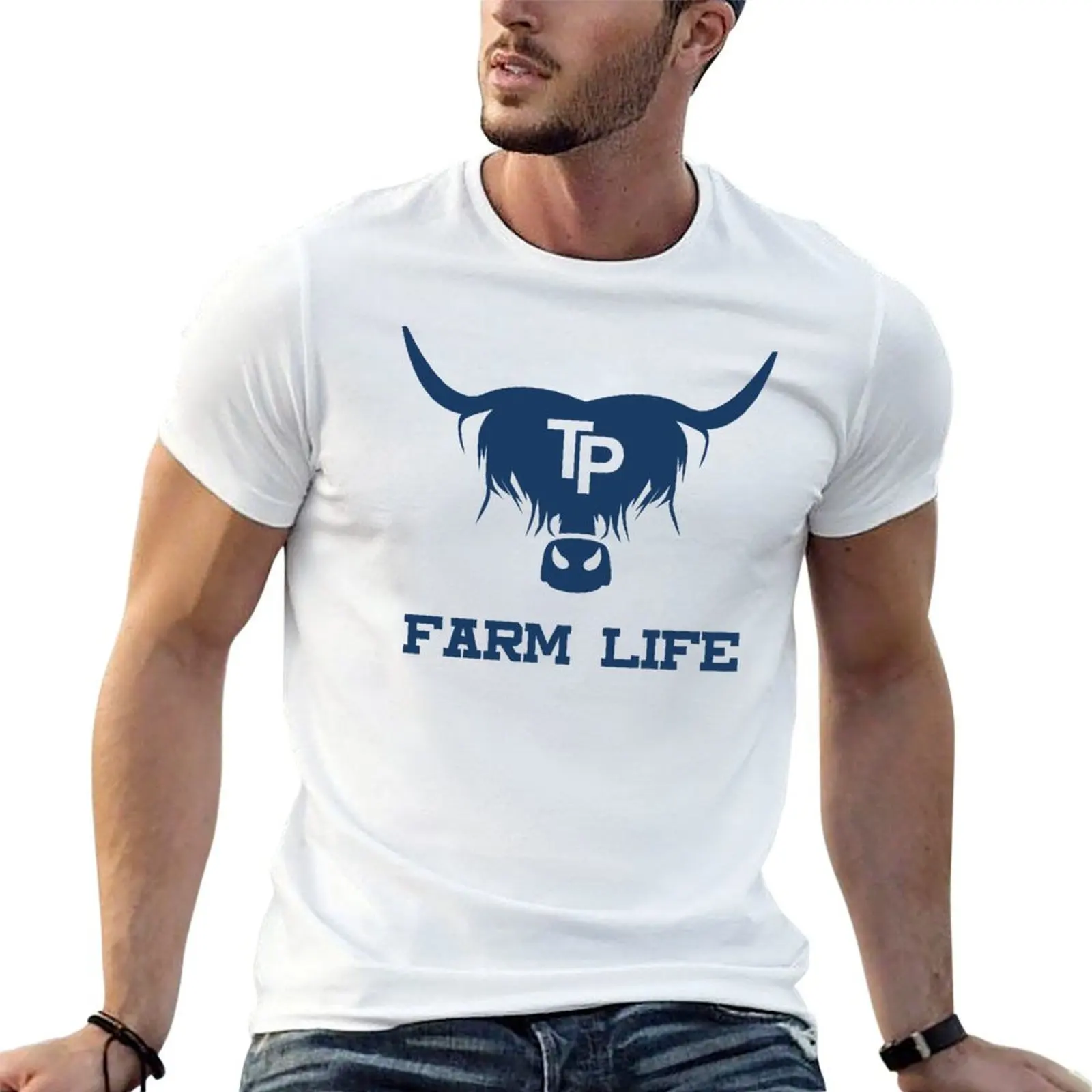 

Tom Pemberton Merch Farm Life Logo T-shirt anime clothes summer tops oversizeds heavy weight t shirts for men