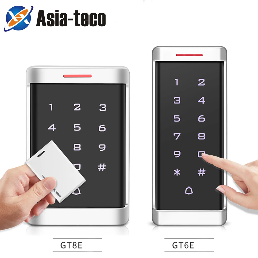 

Backlight Access Control Touch Keypad 125Khz RFID Access Control Standalone Keypad Waterproof Wiegand 26 Output 2000 User