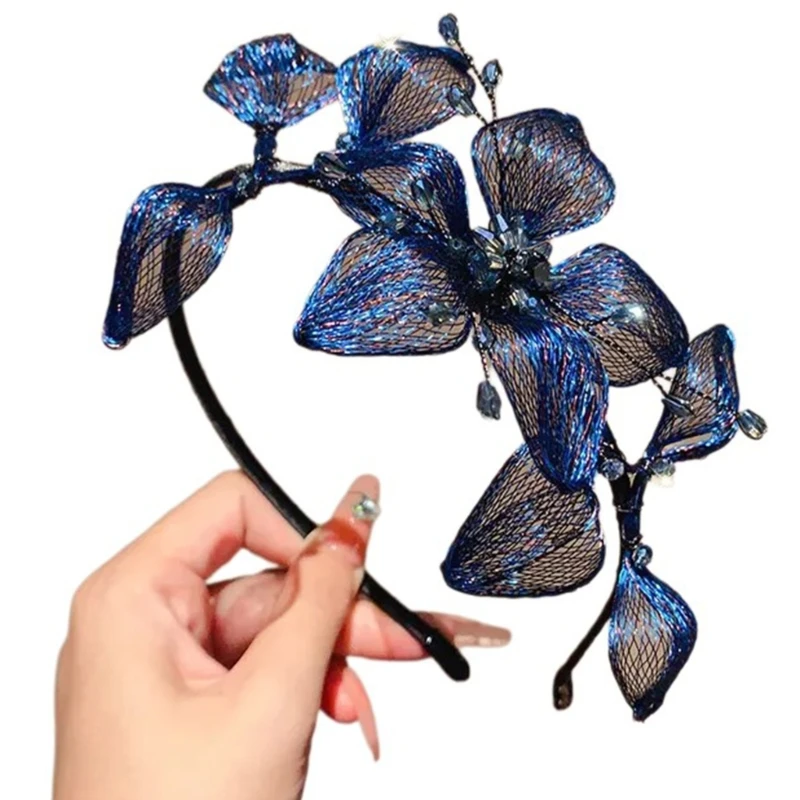 Flower Wedding Headband Hairbands Metal Wire Headwear Unique Headpiece Prom Bride Hair Accessories for Women Dropship
Flower Wedding Headband Hairbands Metal Wire Headwear Unique Headpiece Prom Bride Hair Accessories for Women Dropship