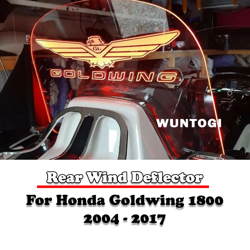 Goldwing GL1800 Accessories : Rear Wind Deflector Motorcycle Windshield Enhance Your Ride for Honda Gold Wing GL 1800 2004-2017
Goldwing GL1800 Accessories : Rear Wind Deflector Motorcycle Windshield Enhance Your Ride for Honda Gold Wing GL 1800 2004-2017