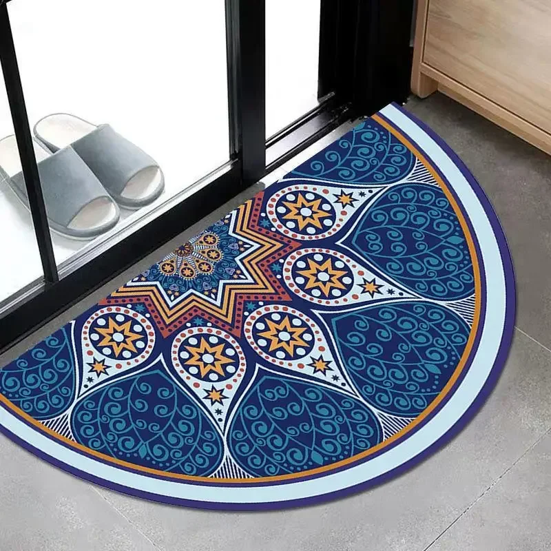 Semicircle Carpet Door Mat Bedroom Carpet Door Mat Household Water Absorbent Anti-skid Door Mat Door Carpet
Semicircle Carpet Door Mat Bedroom Carpet Door Mat Household Water Absorbent Anti-skid Door Mat Door Carpet