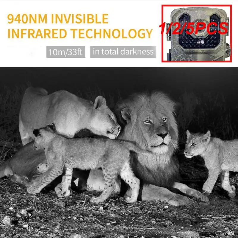 1/2/5PCS 2k Wildlife Trail Camera 16MP Animal Observation Waterproof Wildlife Hunting Surveillance Outdoor Hunting Scouting
1/2/5PCS 2k Wildlife Trail Camera 16MP Animal Observation Waterproof Wildlife Hunting Surveillance Outdoor Hunting Scouting