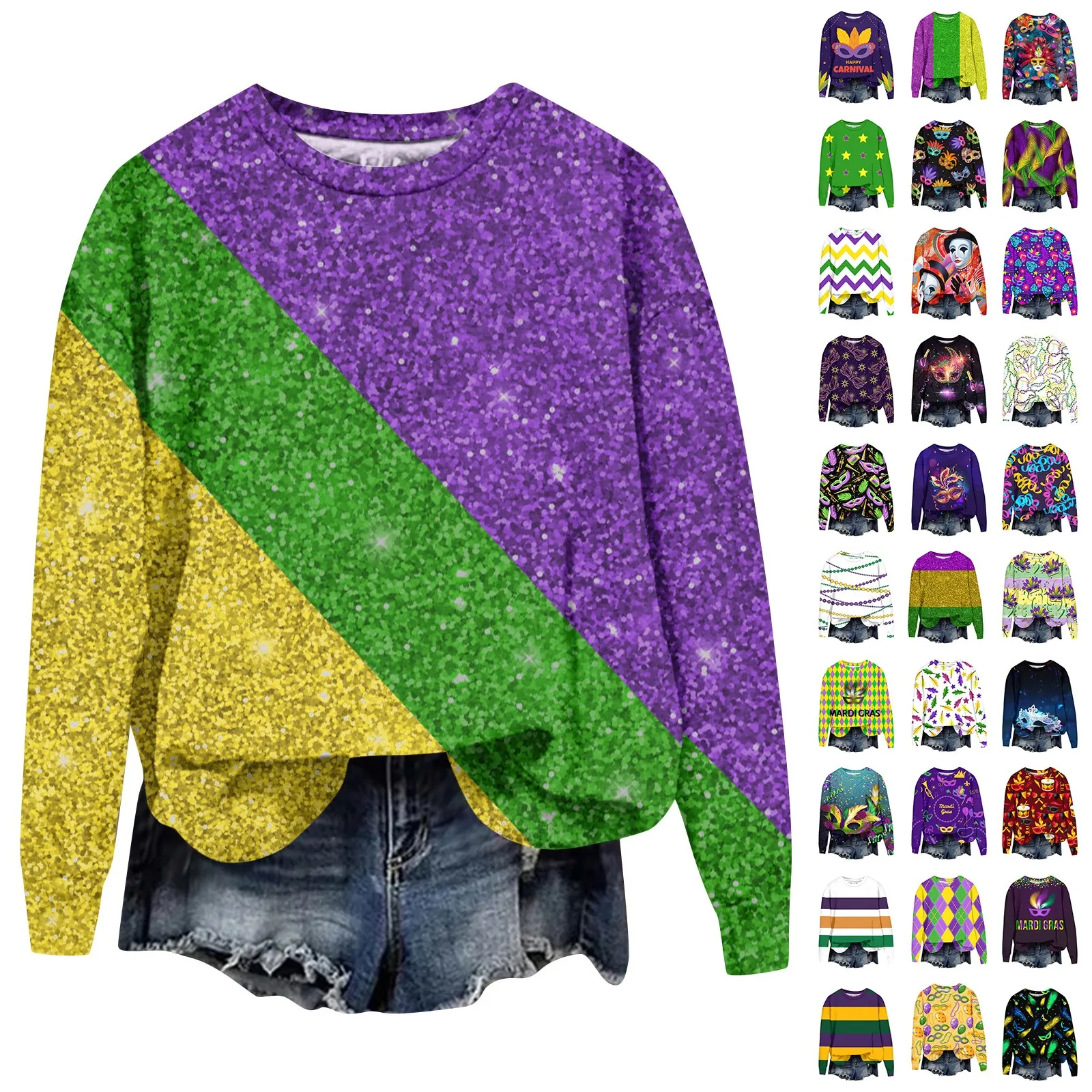 Women's Casual Fashion-forward Christmas Printing Long Sleeve O-Neck Pullover Top Blouse Eye-Catching High-Quality Minimalist
Women's Casual Fashion-forward Christmas Printing Long Sleeve O-Neck Pullover Top Blouse Eye-Catching High-Quality Minimalist