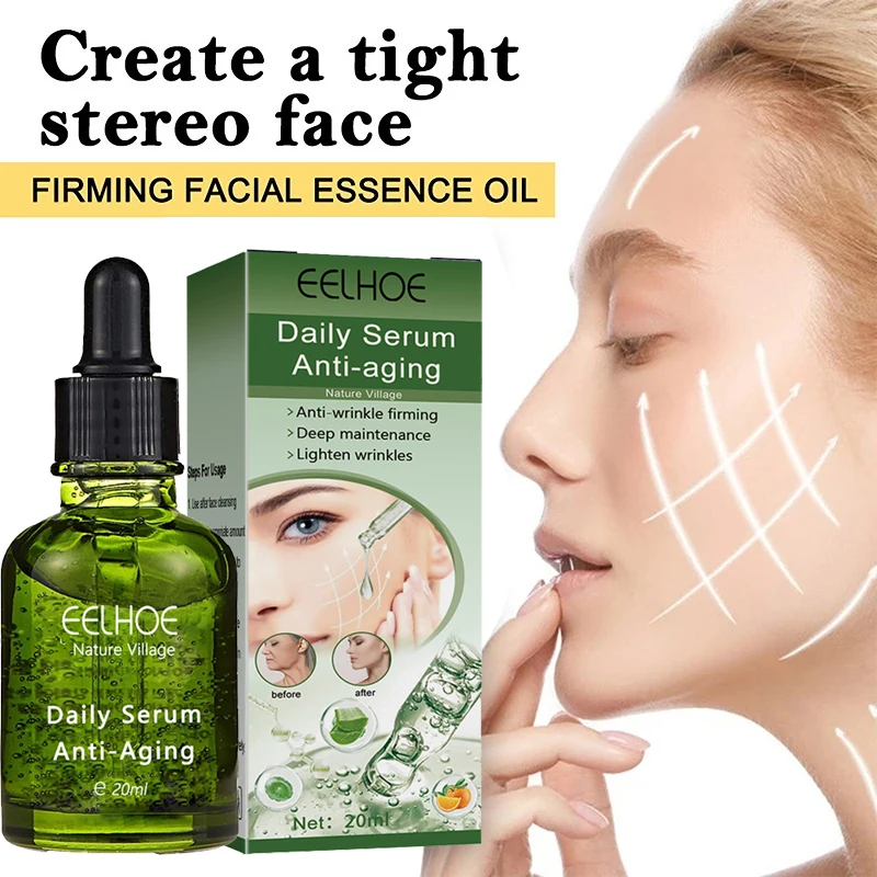 

Instant Face Wrinkle Remover Serum Lifting Firming Fade Fine Lines Anti-aging Essence Whitening Brighten Nourish Skin Care