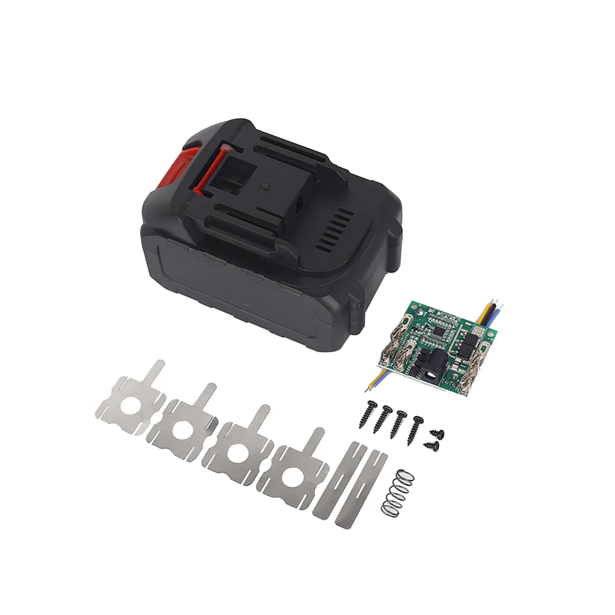 Battery Plastic Case+Lithium Battery Protective Board for Makita 10-Cell Battery Tool Battery Case Kit
Battery Plastic Case+Lithium Battery Protective Board for Makita 10-Cell Battery Tool Battery Case Kit