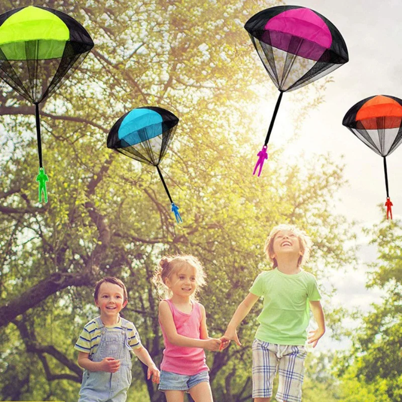 6 Colors Hand Throwing Mini Soldier Parachute Kids Outdoor Funny Game Toys Mini Soldier Fly Parachute Sport Educational Toy Gift
6 Colors Hand Throwing Mini Soldier Parachute Kids Outdoor Funny Game Toys Mini Soldier Fly Parachute Sport Educational Toy Gift