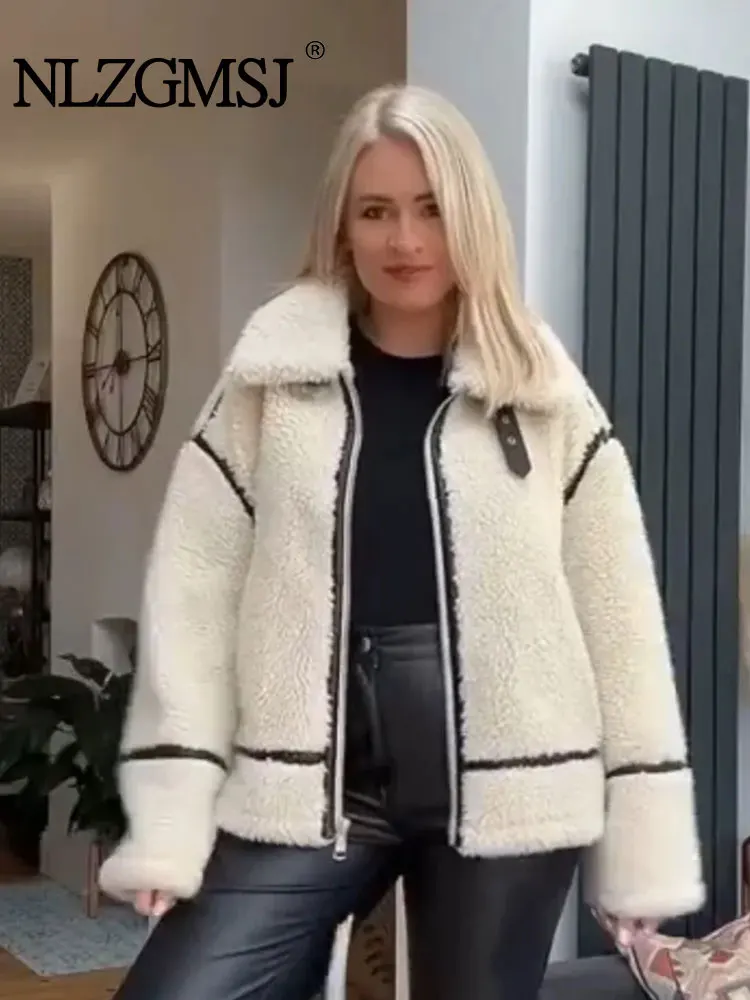 Nlzgmsj TRAF Womes Jacket 2023 Thick Warm Autumn Jackets Coat Long Sleeve Casual Winter In Outerwears Chic Tops
Nlzgmsj TRAF Womes Jacket 2023 Thick Warm Autumn Jackets Coat Long Sleeve Casual Winter In Outerwears Chic Tops