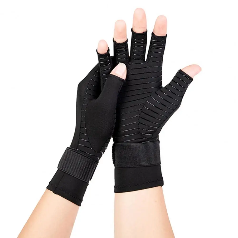 1 Pair Compression Gloves Excellent Lightweight Extended Wrist Strap for Climbing Riding Gloves Fitness Gloves
1 Pair Compression Gloves Excellent Lightweight Extended Wrist Strap for Climbing Riding Gloves Fitness Gloves