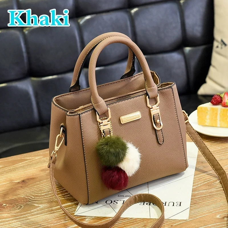 New 2023 Fashionable Single Shoulder Bag Double Large Capacity Fur Ball Hand-held Crossbody Bag for Women
New 2023 Fashionable Single Shoulder Bag Double Large Capacity Fur Ball Hand-held Crossbody Bag for Women