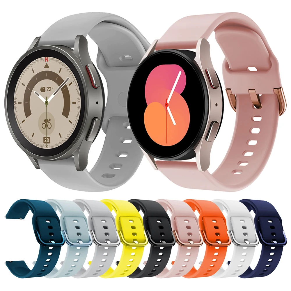 Ремешок мягкий силиконовый для Samsung Galaxy Watch 5 4 44 мм 40 мм/Watch 5 Pro 45 мм/Watch 3/Active 2, браслет для наручных часов
Ремешок мягкий силиконовый для Samsung Galaxy Watch 5 4 44 мм 40 мм/Watch 5 Pro 45 мм/Watch 3/Active 2, браслет для наручных часов