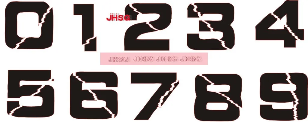 JHSG Car Stickers Various Size Detachable Decals Racing Number 1 2 3 4 5 6 7 8 9 0 Car Motorcycle Helmet Waterproof Sticker 
JHSG Car Stickers Various Size Detachable Decals Racing Number 1 2 3 4 5 6 7 8 9 0 Car Motorcycle Helmet Waterproof Sticker
