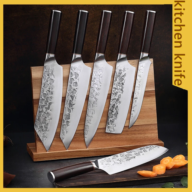 Kitchen Knives Set Hand Forged Chef Knife Exquisite Kitchen Knife Professional Santoku Knife Multifunction Knife Combination Set
Kitchen Knives Set Hand Forged Chef Knife Exquisite Kitchen Knife Professional Santoku Knife Multifunction Knife Combination Set