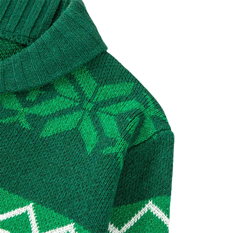 

Men Christmas Casual Cardigan Long Sleeve Shirts Shawl Collar Reindeer Snowflake Print Sweater Knitted Tops Streewear