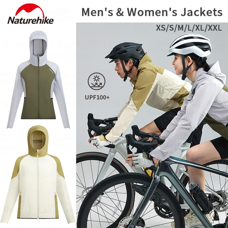 

Naturehike Men's & Women's Sunscreen Clothing Quick Dry UPF100+ Summer Riding Breathable Cool Fishing Outdoor UV Sportswear 140g