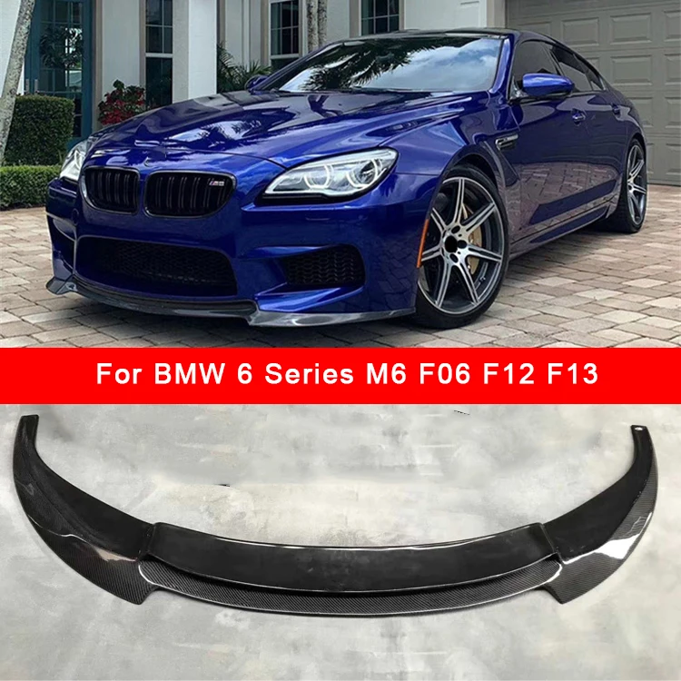V Style Carbon Fiber Front Bumper Diffuser Lip For BMW 6 Series M6 F06 F12 F13 Two and Four Door Car Body Kit 2012-2017
V Style Carbon Fiber Front Bumper Diffuser Lip For BMW 6 Series M6 F06 F12 F13 Two and Four Door Car Body Kit 2012-2017
