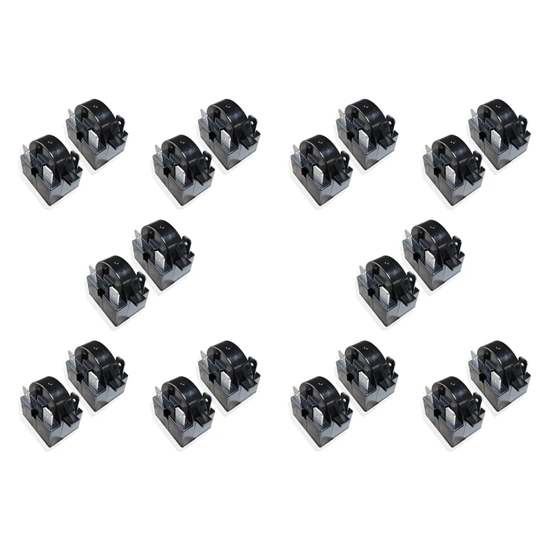 

10X Replacement Part 3 Pin QP2-4.7/ QP2-4R7 4.7 Ohm Refrigerator PTC Start/Starter Relay For Most Mini Fridges Coolers