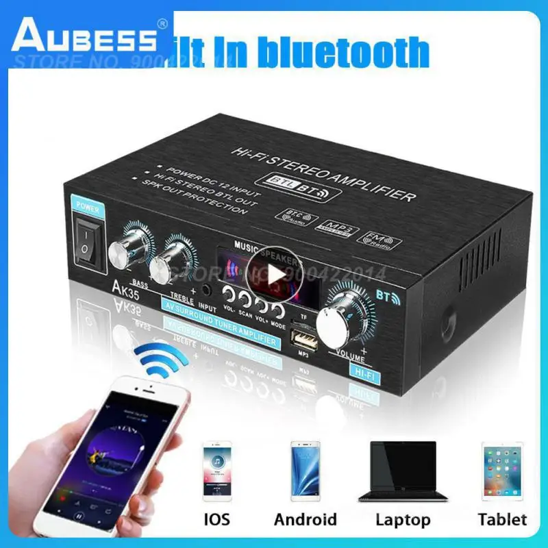 800W Home Car Amplifiers 2 Channel 5.0 Surround Sound FM USB Remote Control Mini HIFI Digital Amplifier Stereo
800W Home Car Amplifiers 2 Channel 5.0 Surround Sound FM USB Remote Control Mini HIFI Digital Amplifier Stereo