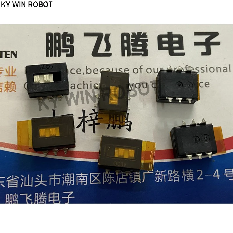 1PCS Imported TE Tyco 1825011-8 dial switch 6-pin 1-bit micro dial switch 2 gear sliding SMD
1PCS Imported TE Tyco 1825011-8 dial switch 6-pin 1-bit micro dial switch 2 gear sliding SMD