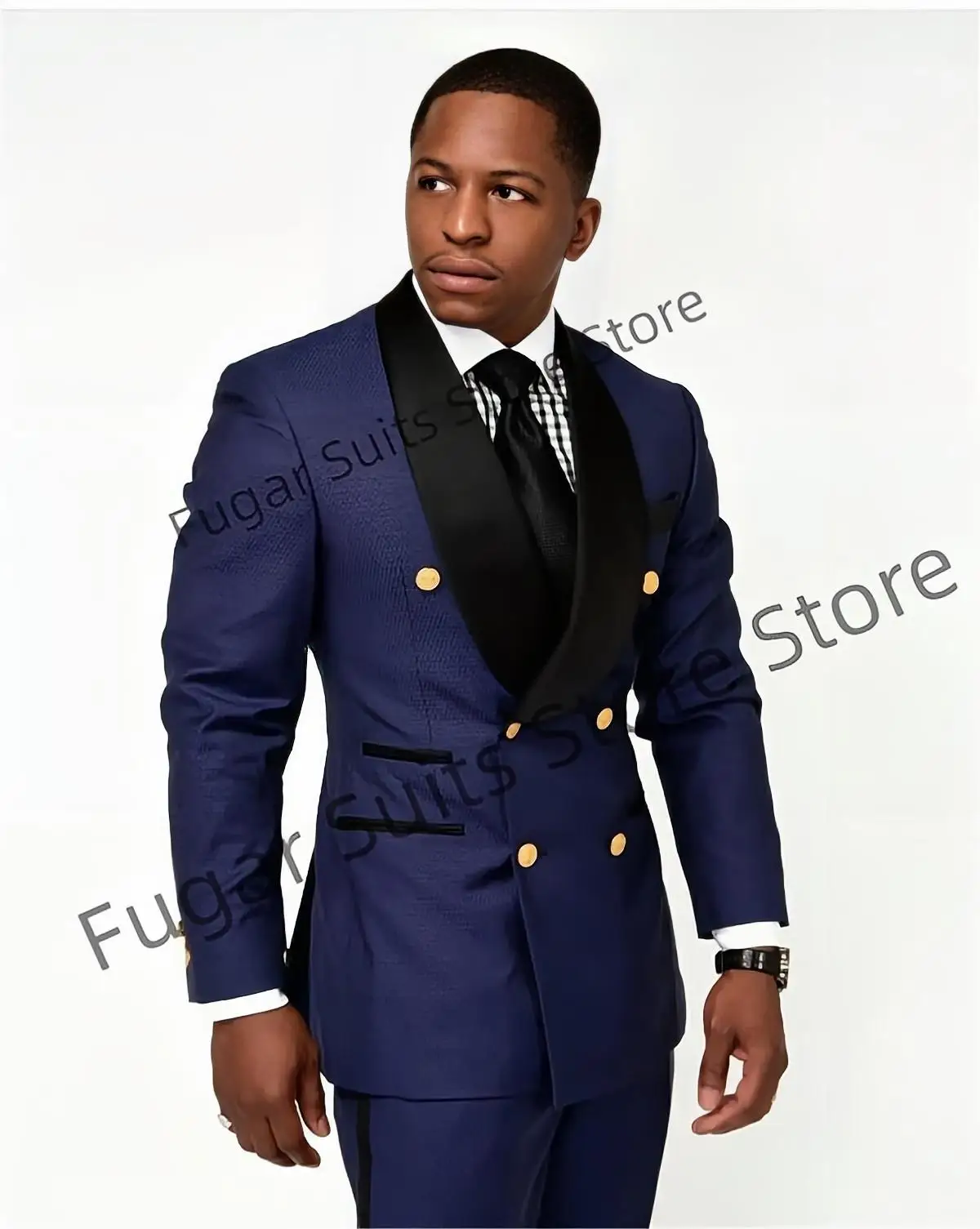 Luxury Blue Wedding Men Suits Double Breasted Slim Fit Groom Formal Tuxedos Prom 2 Pieces Business Blazer+Pants CostumeHomme
Luxury Blue Wedding Men Suits Double Breasted Slim Fit Groom Formal Tuxedos Prom 2 Pieces Business Blazer+Pants CostumeHomme