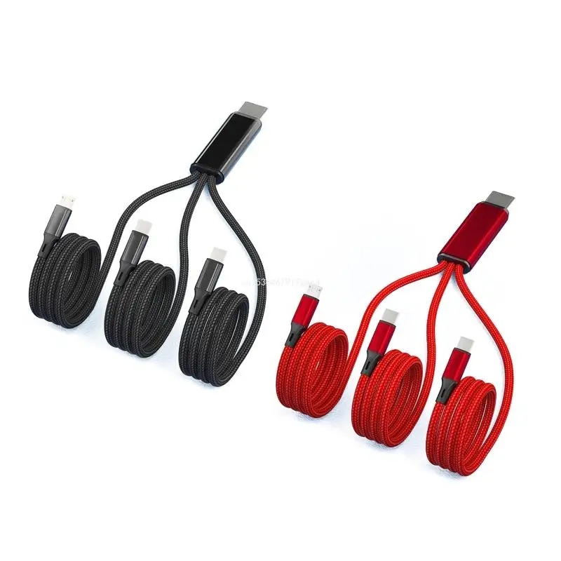 3 in 1 Multiple Charge Cord USB C to Dual USB C Micro USB Connector Fast Charging Cable for Cell Phones Tablets and Dropship
3 in 1 Multiple Charge Cord USB C to Dual USB C Micro USB Connector Fast Charging Cable for Cell Phones Tablets and Dropship
