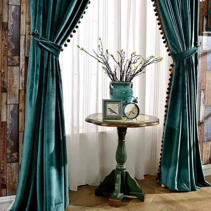Curtain for Living Room European Light Luxury New Flannel Fabric Solid Color Bedroom High-end Finished Product Customization
Curtain for Living Room European Light Luxury New Flannel Fabric Solid Color Bedroom High-end Finished Product Customization