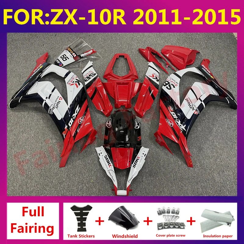 New ABS Fairings Kit Fit for Kawasaki ZX-10R ZX10R ZX-10 2011 2012 2013 2014 2015 Bodywork full fairing kit ZXMT set red black
New ABS Fairings Kit Fit for Kawasaki ZX-10R ZX10R ZX-10 2011 2012 2013 2014 2015 Bodywork full fairing kit ZXMT set red black