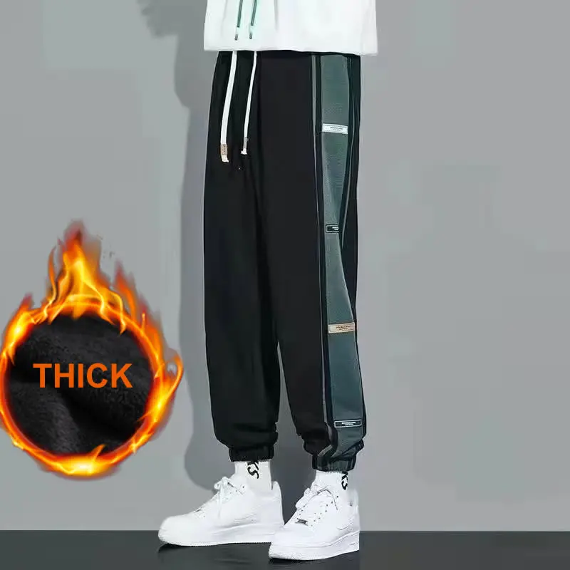 Thick Classic Streetwear Hip Hop Joggers Men Letter Ribbons Cargo Pants Pockets Track Tactical Casual Male Trousers Sweatpant
Thick Classic Streetwear Hip Hop Joggers Men Letter Ribbons Cargo Pants Pockets Track Tactical Casual Male Trousers Sweatpant