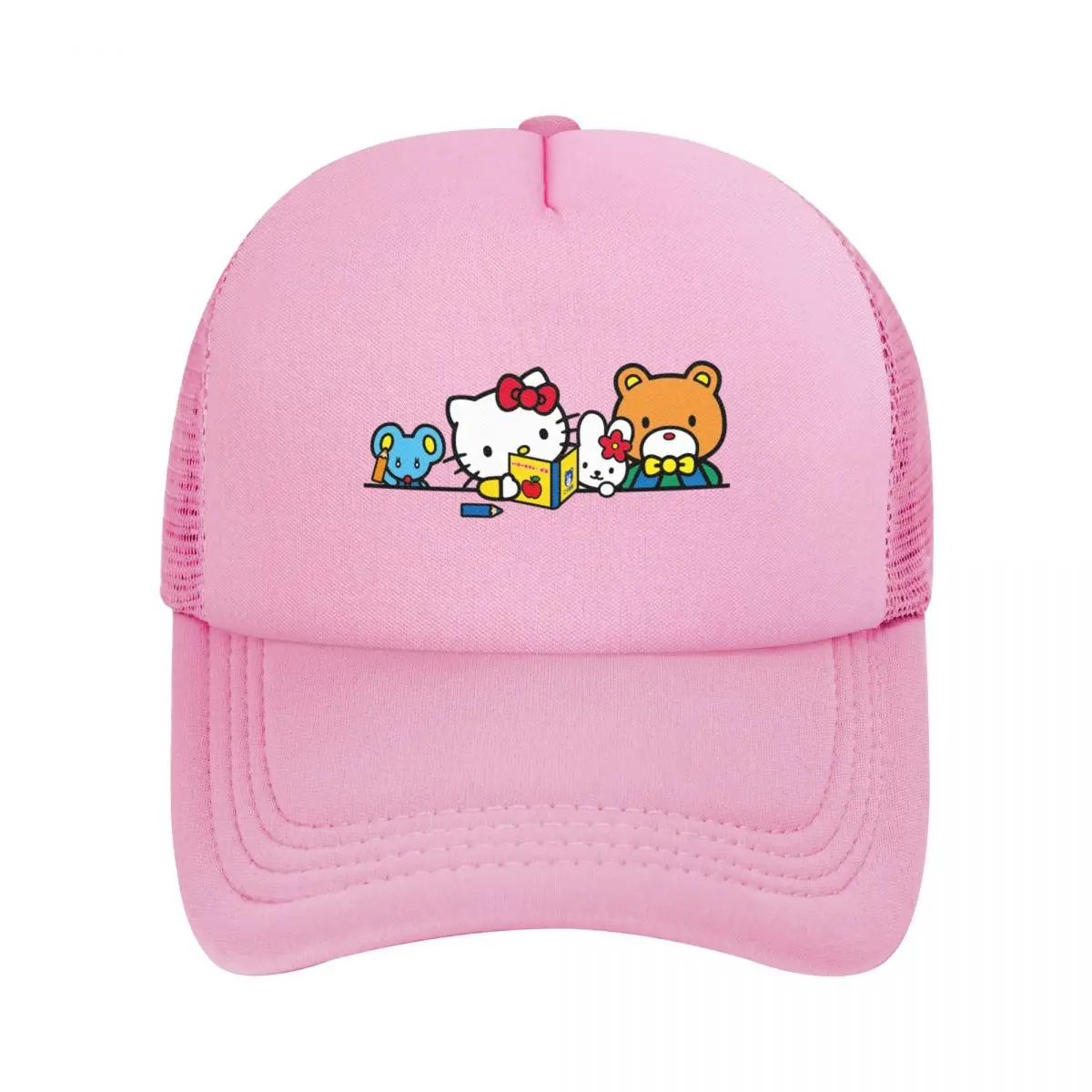 Бейсболка в стиле «книжка Hello Kitty» для мужчин и женщин, дышащая Кепка-тракер для выступлений в стиле панк
Бейсболка в стиле «книжка Hello Kitty» для мужчин и женщин, дышащая Кепка-тракер для выступлений в стиле панк