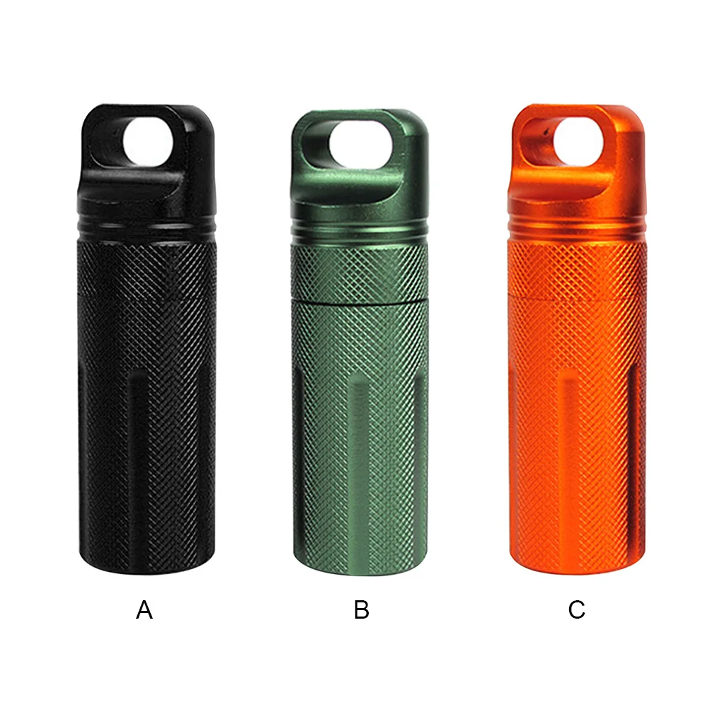 Outdoor Container Seal Emergency Tablet Case Keys Needles Keychain Portable Hiking Backpacking Survival Organizer
Outdoor Container Seal Emergency Tablet Case Keys Needles Keychain Portable Hiking Backpacking Survival Organizer