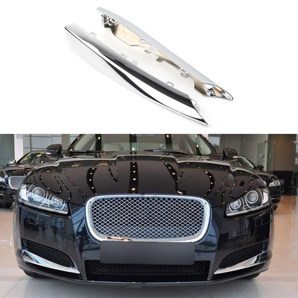 1Pair Car Front Bumper Grille Side Molding Trim Grill For Jaguar XF 2012 2013 2014 2015 Chrome ABS Auto Accessories
1Pair Car Front Bumper Grille Side Molding Trim Grill For Jaguar XF 2012 2013 2014 2015 Chrome ABS Auto Accessories