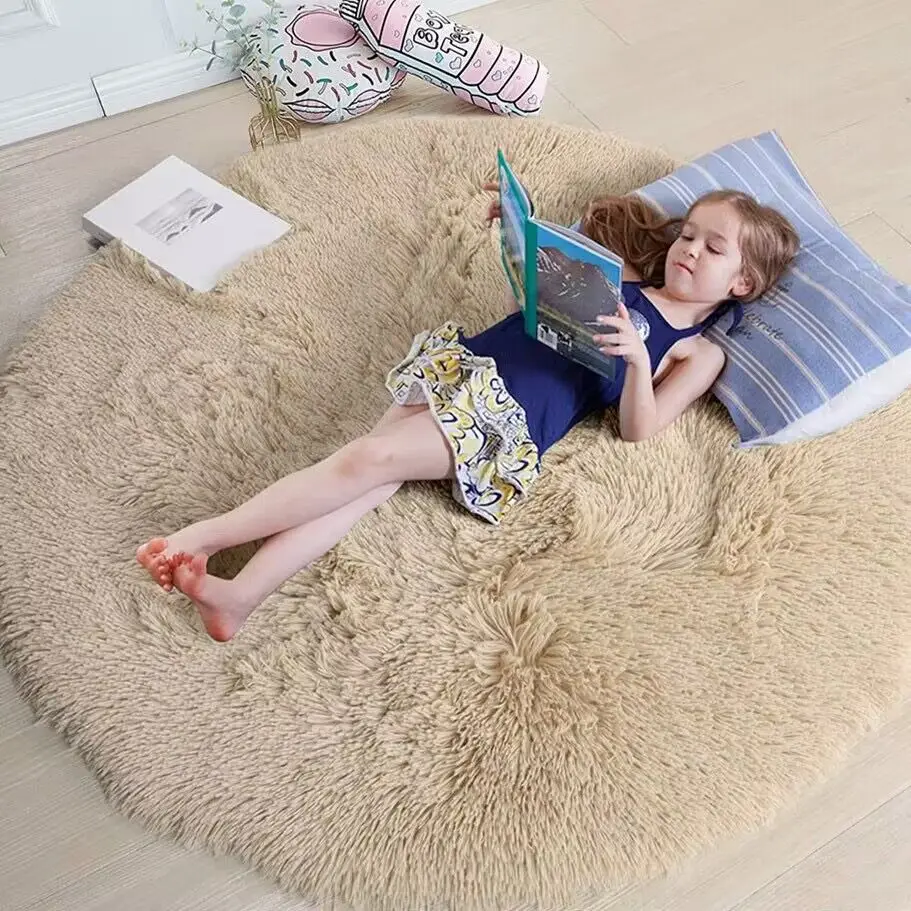 Fluffy Round Carpet Large Size Rug Christmas Decoration Carpets for Living Room Rugs for Bedroom Baby Kids Mats To Play Bedroom
Fluffy Round Carpet Large Size Rug Christmas Decoration Carpets for Living Room Rugs for Bedroom Baby Kids Mats To Play Bedroom