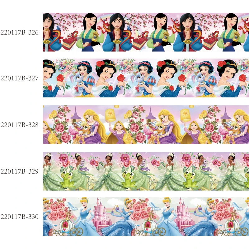 Disney Princess Flower Grosgrain Ribbon Printed for Hairbows DIY 10yards Craft Supplies Handmade Materials
Disney Princess Flower Grosgrain Ribbon Printed for Hairbows DIY 10yards Craft Supplies Handmade Materials