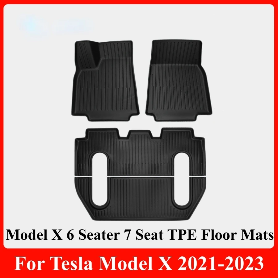 Коврики для пола Tesla Model X 2021-2023, 7/6 местные, Нескользящие, водонепроницаемые
Коврики для пола Tesla Model X 2021-2023, 7/6 местные, Нескользящие, водонепроницаемые