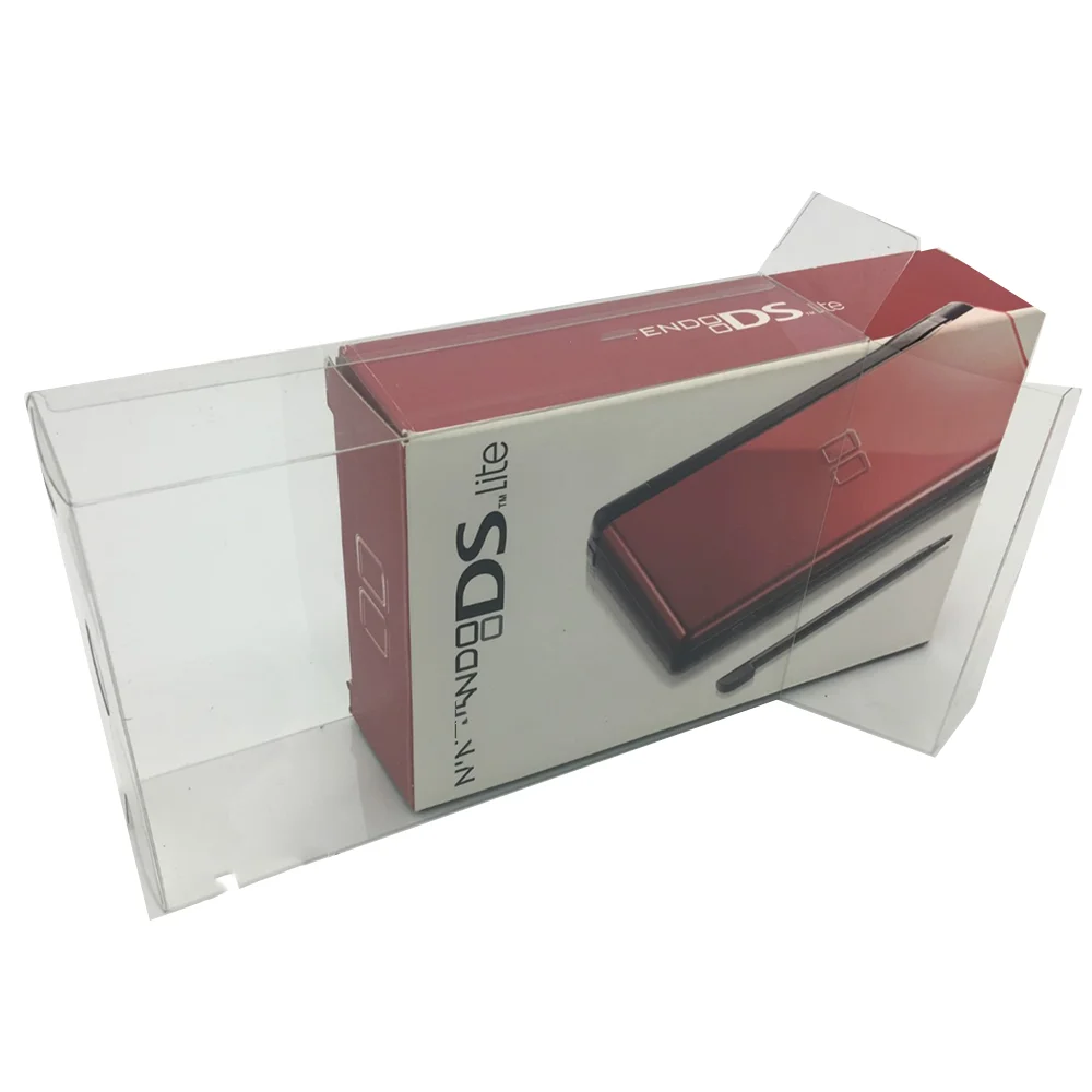 

Collection Display Box For NDSL/Nintendo DS LITE/For US Game Storage Transparent Boxes TEP Shell Clear Collect Case