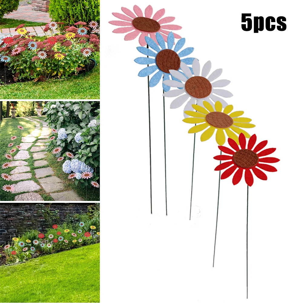 5pcs Artificial Flower Stakes Outdoor Yard Planter Flower Pot Garden Lawn Decor Art Flower Stakes Label Home Creative Ornament
5pcs Artificial Flower Stakes Outdoor Yard Planter Flower Pot Garden Lawn Decor Art Flower Stakes Label Home Creative Ornament