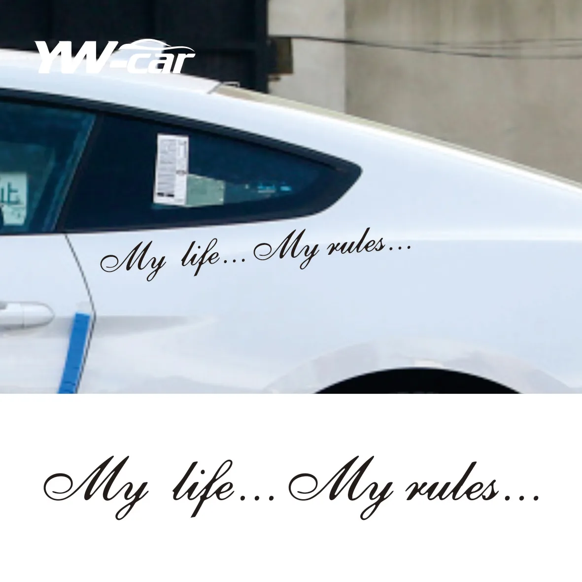 My life...My rules... Car Stickers and Decals Auto Motorcycle Bumper sticker For KIA
My life...My rules... Car Stickers and Decals Auto Motorcycle Bumper sticker For KIA