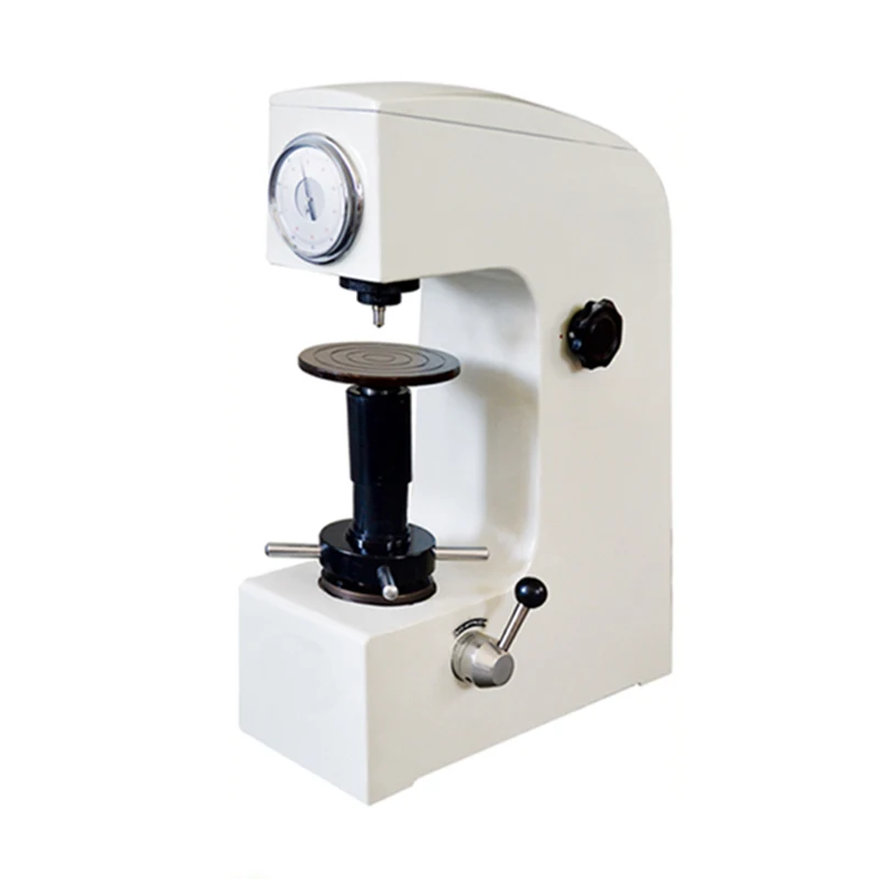 Rockwell Hardness Test Machine HR-150A Manual Metal Micro Tester Instrument Durometer Desktop
Rockwell Hardness Test Machine HR-150A Manual Metal Micro Tester Instrument Durometer Desktop
